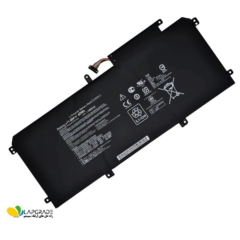 باتری لپ‌ تاپ ایسوس 3 سلولی مدل C31N1411 مناسب برای لپ‌ تاپ Asus ZenBook UX305