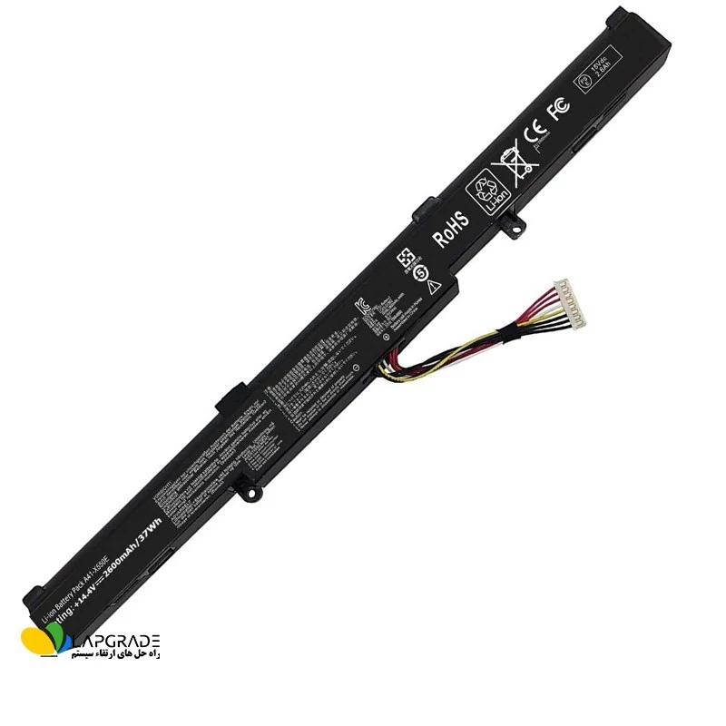 باتری لپ‌تاپ ایسوس 4 سلولی مدل A41-X550E مناسب برای لپ تاپ Asus X450 A450 X550 X751 X750 F751