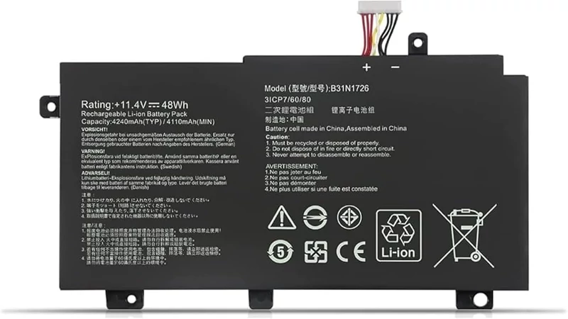 باتری اورجینال داخلی لپ تاپ ASUS FX505 / FX505G / FX505D / FX505GT / FX505DD / FX505DT / FX505DU