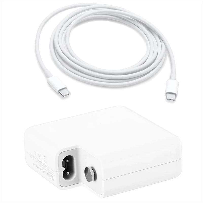 آداپتور شارژ مک بوک اپل مدل 87W USB-C بدون کاب
