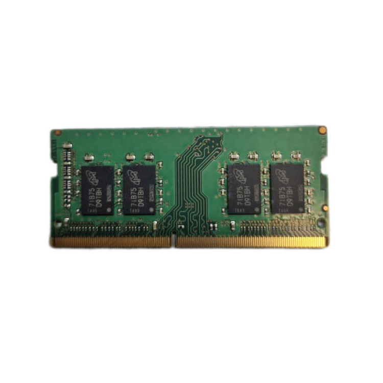 رم لپتاپ DDR4 میکرون مدل 2400 ظرفیت 8 گیگابایت، فرکانس 2400 مگاهرتز، دو کاناله، نوع SO-DIMM