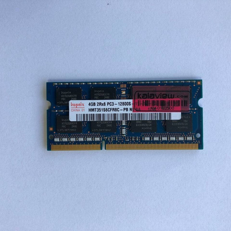 رم لپتاپ DDR3 تک کاناله 4 گیگابایت 1600 مگاهرتز هاینیکس مدل PC3-12800 با ولتاژ 1.5 ولت و تایمینگ 11