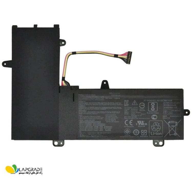 باتری لپ تاپ ایسوس 2 سلولی مدل C21N1504 مناسب برای لپ تاپ Transformer Book Flip TP200S