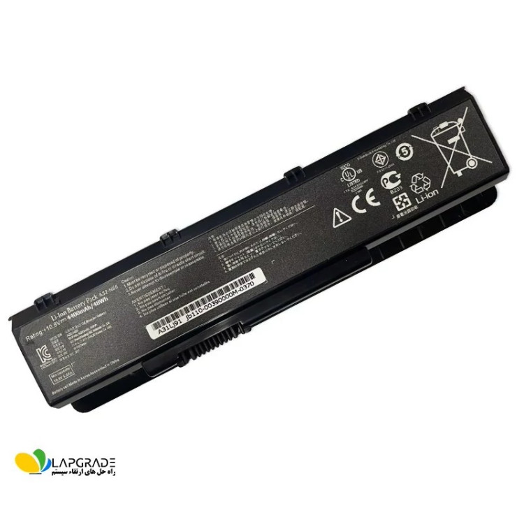باتری لپ تاپ ایسوس 6 سلولی مدل A32-N55 مناسب برای لپ تاپ ASUS N45 N55 N75