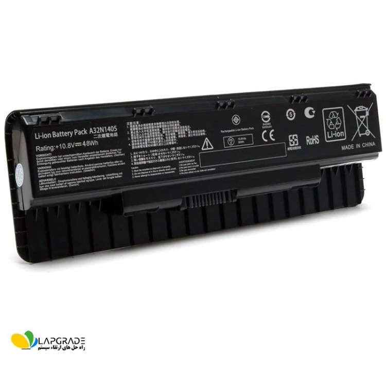 باتری لپتاپ ایسوس 6 سلولی مدل A32N1405 مناسب برای لپتاپ ASUS GL551 G551 GL771 G771