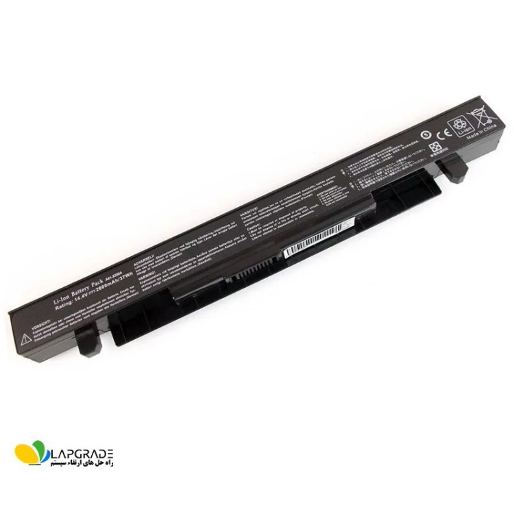 باتری لپ تاپ ایسوس 4 سلولی مدل A41-X550A مناسب برای لپ تاپ ASUS X550