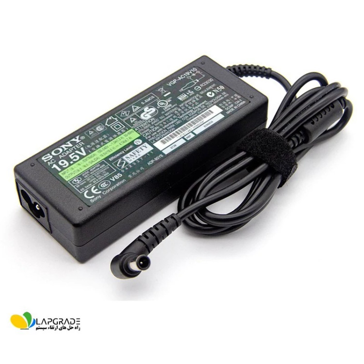 شارژر لپ تاپ سونی 19.5 ولت 4.7 آمپر 92 وات مدل VGP-AC19V10