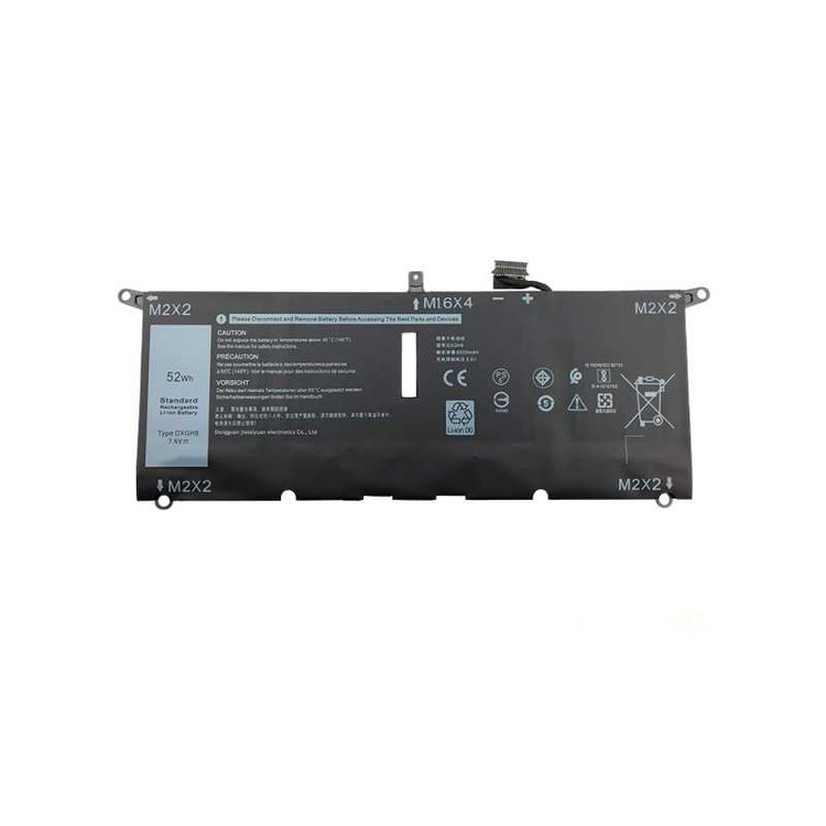 باتری لپ تاپ دل Dell XPS 13 7390 9370 9380 DXGH8