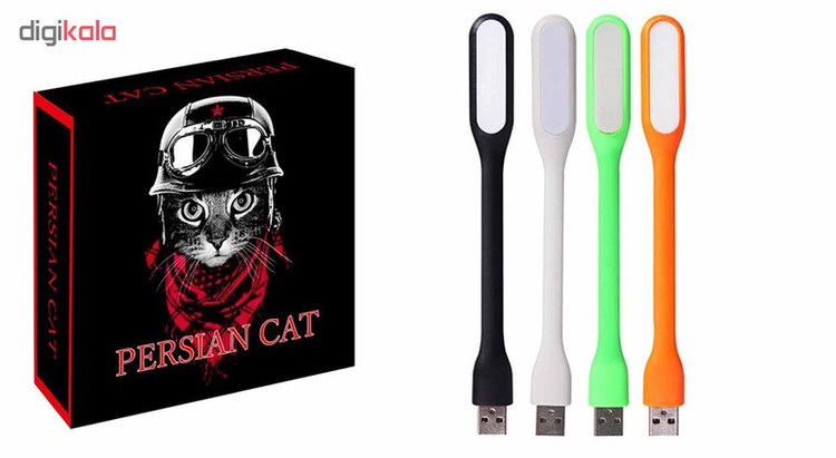چراغ ال ای دی USB پرشین کت مدل PC بسته 2 عددی