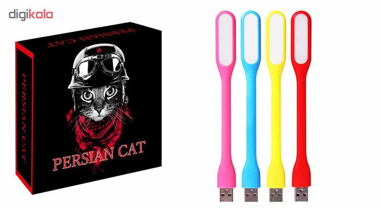 چراغ ال ای دی USB پرشین کت مدل PC بسته 2 عددی