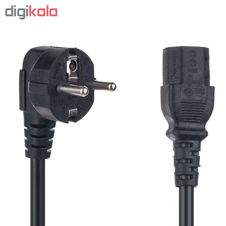 کابل برق سه پین استکر مدل power طول 1.5 متر