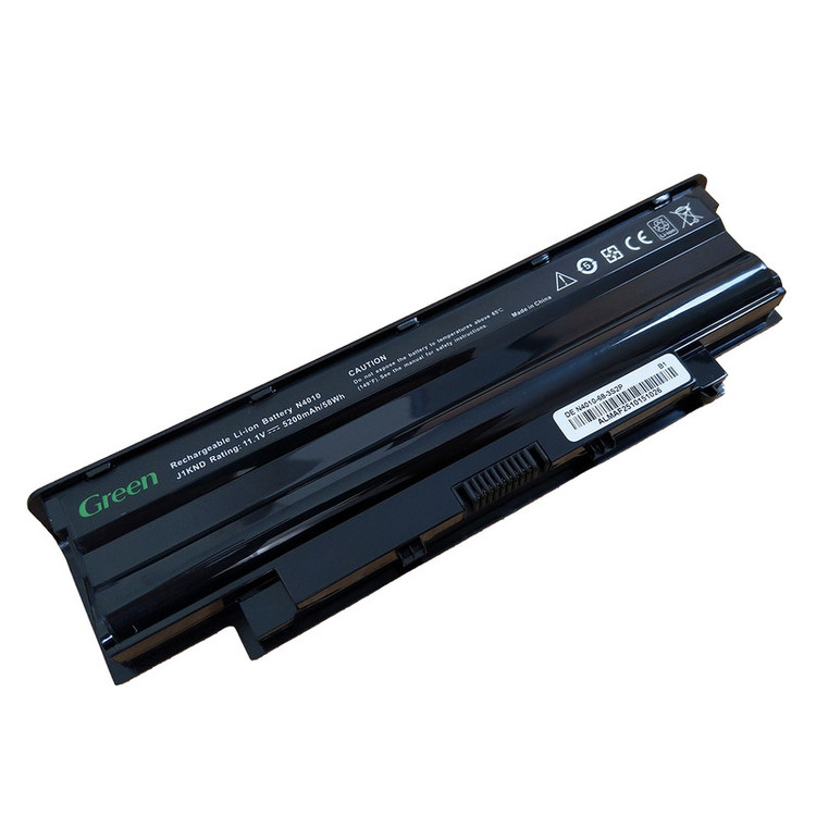باتری لپتاپ 6 سلولی گرین مدل J1KND مناسب برای Dell N4010 سازگار با Dell N5010 N5050 N5110 N7110 Vostro 1540 15503450 3550 3750 1440 1450
