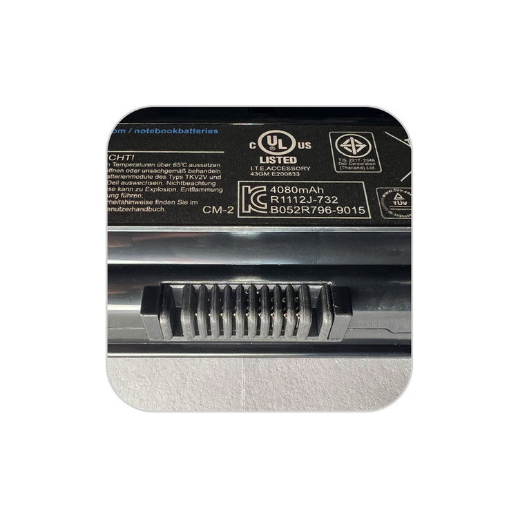 باتری لپتاپ 6 سلولی دل مدل tkv2v مناسب برای Inspiron N4020 / N4030