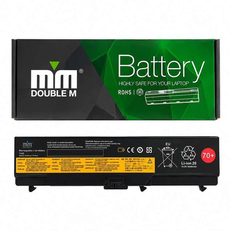 باتری لپتاپ 6 سلولی دابل ام مدل 42N1000 مناسب برای لپ تاپ ThinkPad T430 T530