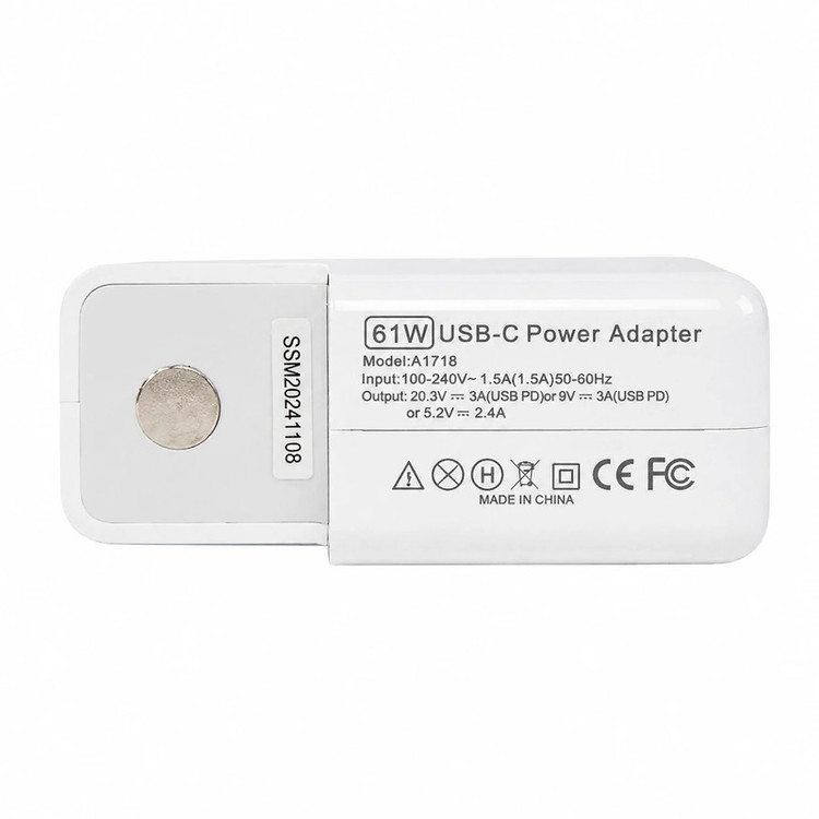 شارژر لپتاپ 16.5 3.65 آمپر مدل ADP-61W Macbook USB-C