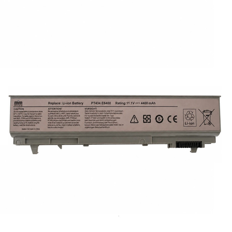 باتری لپ‌تاپ 6 سلولی دابل ام مدل PT434 مناسب برای لپ تاپ Latitude E6400 E6500